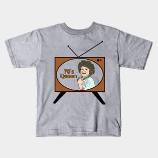 70's Queen, Mrs. Roper Kids T-Shirt